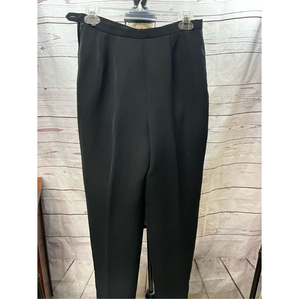Larry Levine black lined dress pants size 6 - 2155